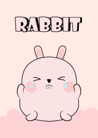 Love Cute Cute Pink Rabbit