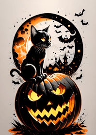 halloween cat 61D9fF