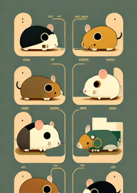 Banyak sekali hamster! 74
