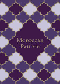 Moroccan Pattern[Amethyst Purple]