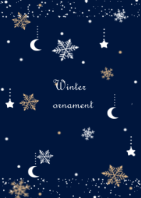 Winter ornament