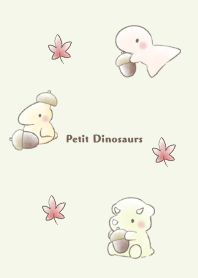 Petit Dinosaurs -Autumn- green