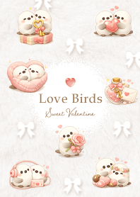 Brown Long-tailed Tit Valentine