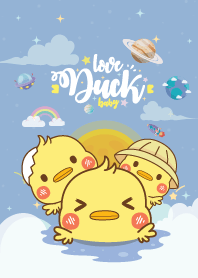 เจ้าเป็ด เบบี๋ สีฟ้า