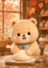 Milk Tea Cute Little Brown Bear 8