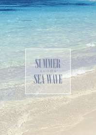 SUMMER BLUE SEA WAVE 21 -HAWAII-