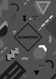 Flat Geometric Emperor Black