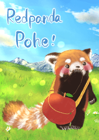 Red panda Pohe / Apple bag