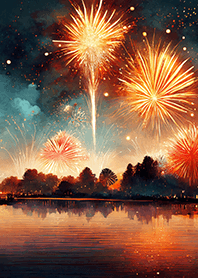 Beautiful Fireworks Theme#199