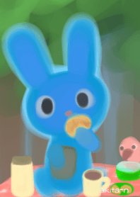 bathtimerabbit picnic