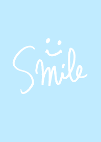 A handwritten smile - Blue-joc