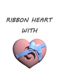 S+RIBBON HEART