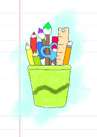 Minimal back to school theme