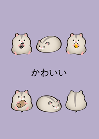 我養的布丁鼠(莫蘭迪紫色)