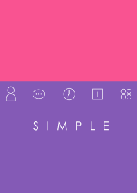 SIMPLE(pink purple)V.2