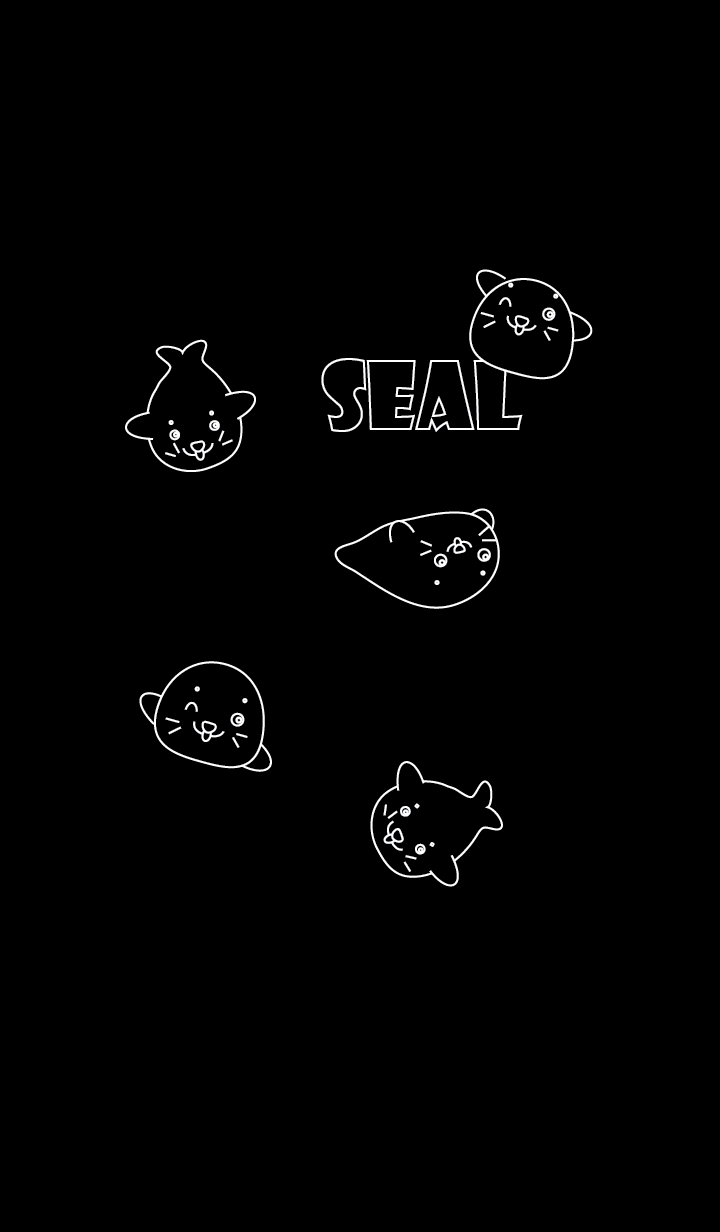 Simple cute seal theme v.2