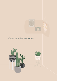 Cactus x Boho decor