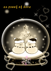 as proof of love.(snowman.13)WR