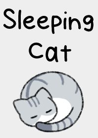 Sleeping cat 08