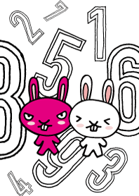 双子うさぎ