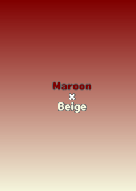 Maroon×Beige.TKC