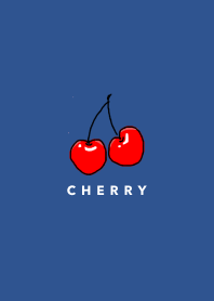 Cherry By Koyanlee Navy Blue Line Theme Line Store