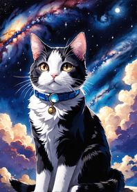 Night Moon Star Cat 0De4Ab