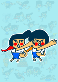 Theme version of the Habit boy stamp