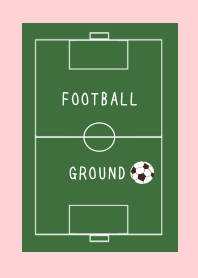 FOOTBALL GROUND/ピンク