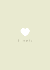 simple ピスタチオハート