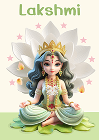 Lakshmi Save money and gold.