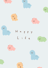 ไดโนเสาร์สบายๆ /light blue.