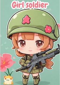 Girls  soldier