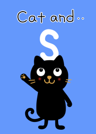 Black cat and S