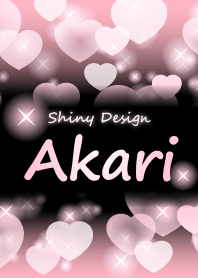 Akari-Name-Baby Pink Heart