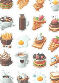 Breakfast Snack Food Collection