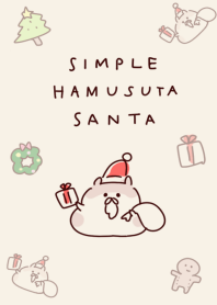 Simple Hamusuta Santa