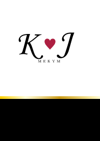LOVE INITIAL-K&J イニシャル 12