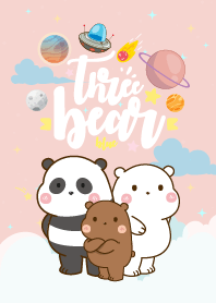 Bear Gang Galaxy Light Pink