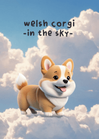 welsh corgi in The Sky Theme V2(JP)
