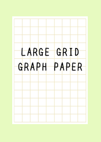LARGE BEIGE GRID GRAPH PAPER-YELLOW GR