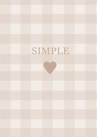 SIMPLE HEART:)check lattebrown