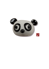 Panda of the glass