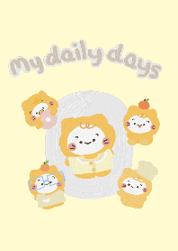 My daily days ( yellow )