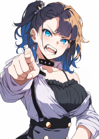 「走開啦!不要靠近人家!」 2