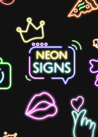 Neon Signs Simple Theme