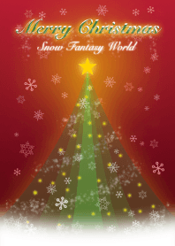 Merry Christmas. Snow Fantasy World.
