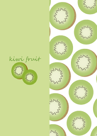 kiwi fruit -Pastel green- #fresh