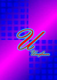 -U- Blue & Pink