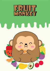 Monkey And Fruit Theme